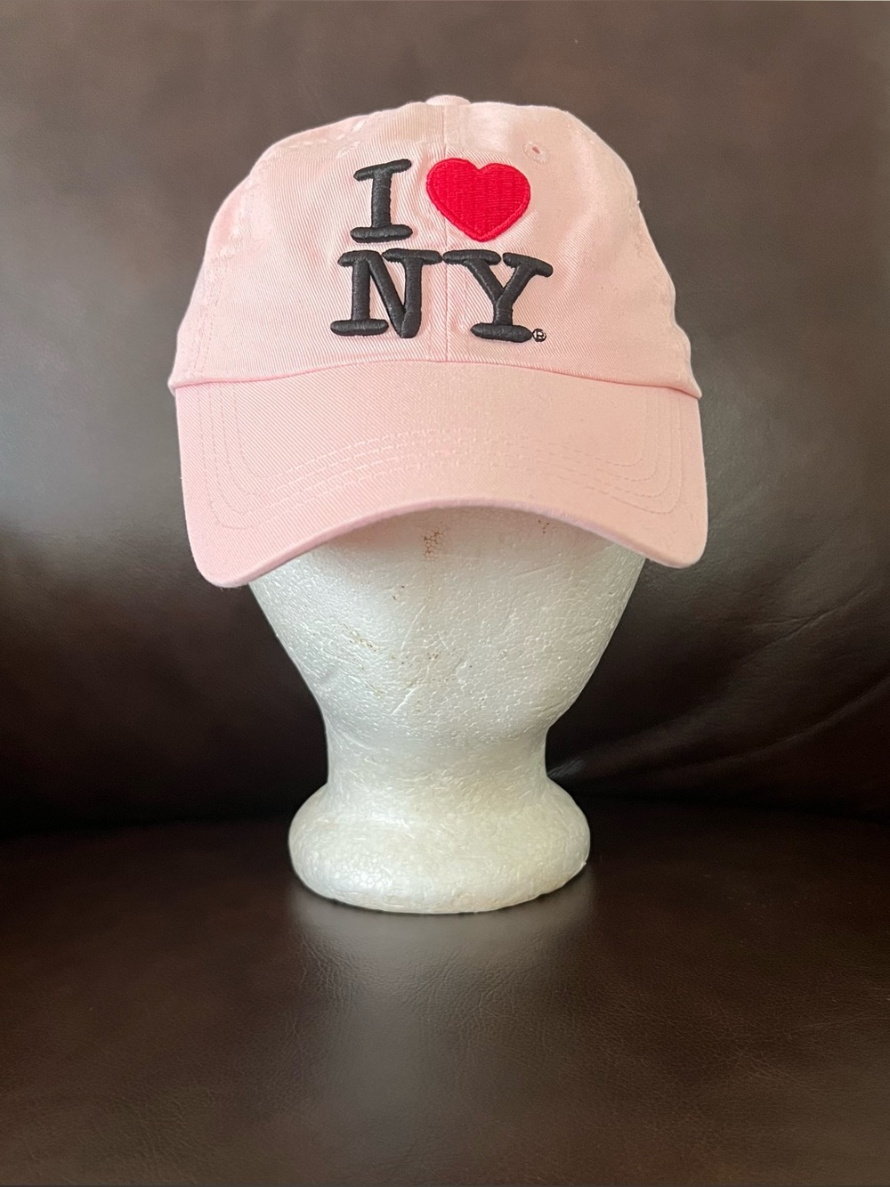 Pink "I ❤️ NY" Baseball Cap